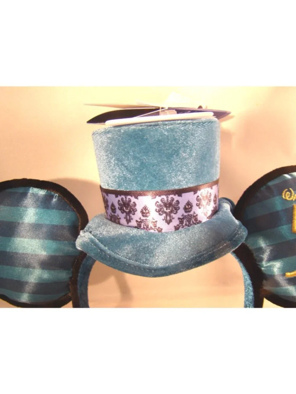 Disney Parks Ears Haunted Mansion Ear Headband Main Attraction Mickey WDW 50th